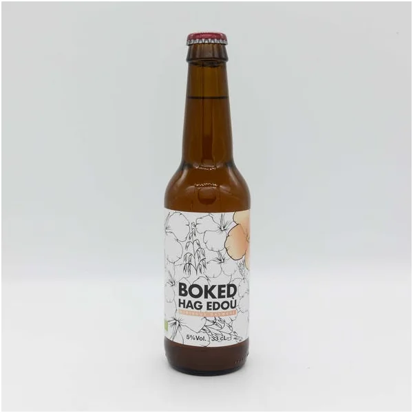 Boked Hag Edou Oatmeal Hibiscus 5% - 33cl
