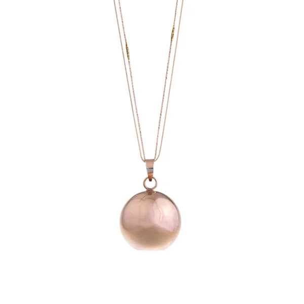 Bola de grossesse en or rose