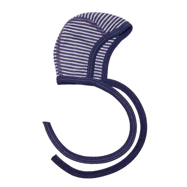 Bonnet naissance - béguin pour bébé en laine et soie - Cosilana