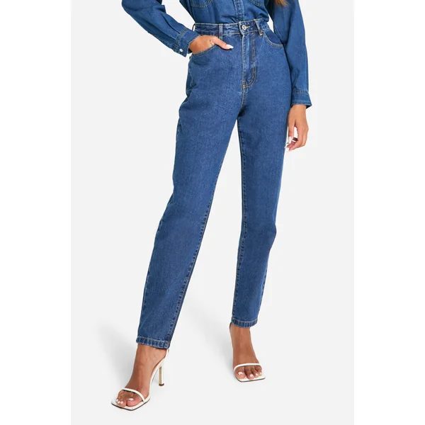 Boohoo Basics Jeans Slim Fit taille haute