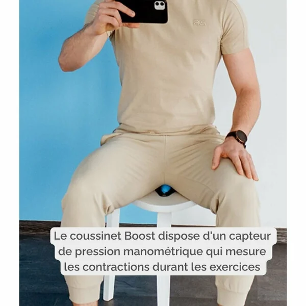 BOOST Biofeedback connecté pour homme