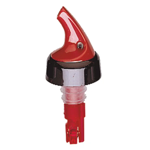 BOUCHON DOSEUR 30 ML 10x4,5 CM ROUGE PLASTIQUE (1 UNITÉ) - Garcia de Pou