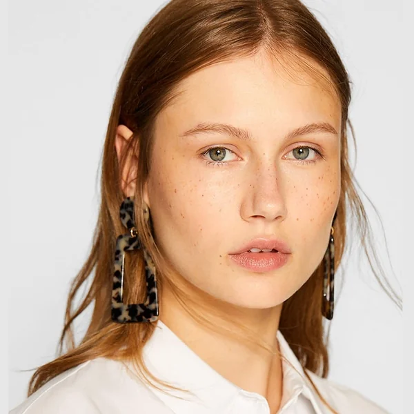 Boucles d'oreilles léopard