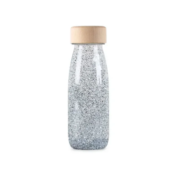 Bouteille sensorielle Float Argenté - Petit Boum