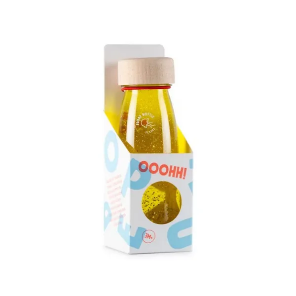 Bouteille sensorielle Float Jaune - Petit Boum