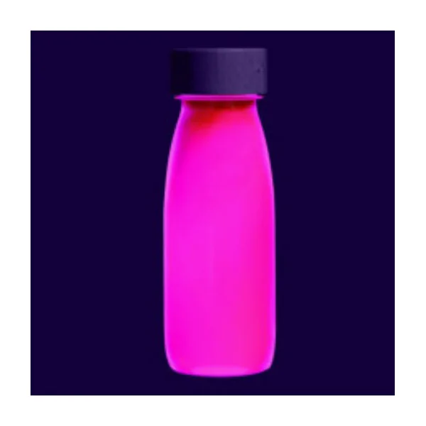 Bouteille sensorielle Float Rose fluo - Petit Boum
