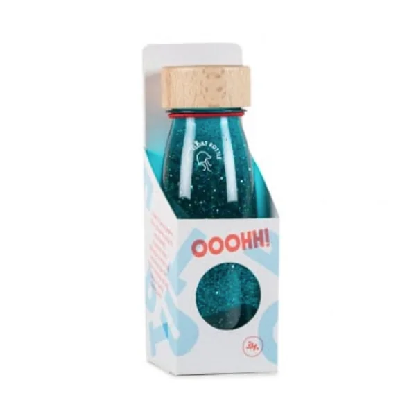 Bouteille sensorielle Float Turquoise - Petit Boum
