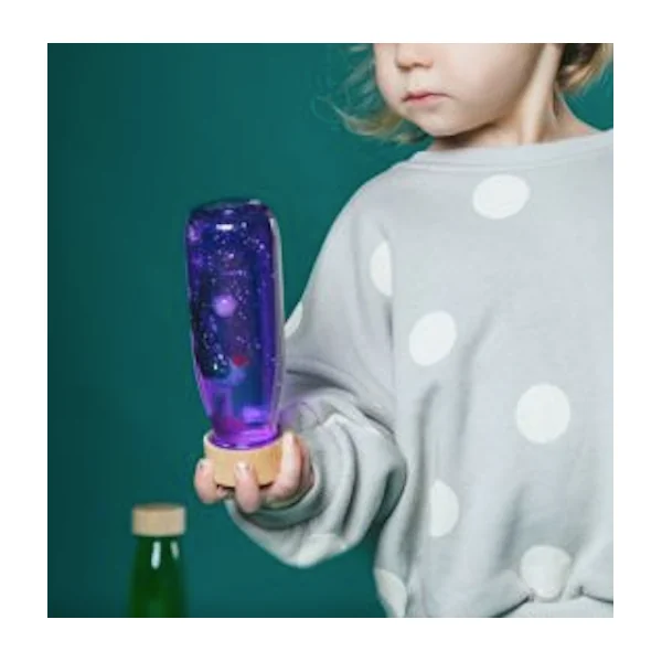 Bouteille sensorielle Float violet - Petit Boum