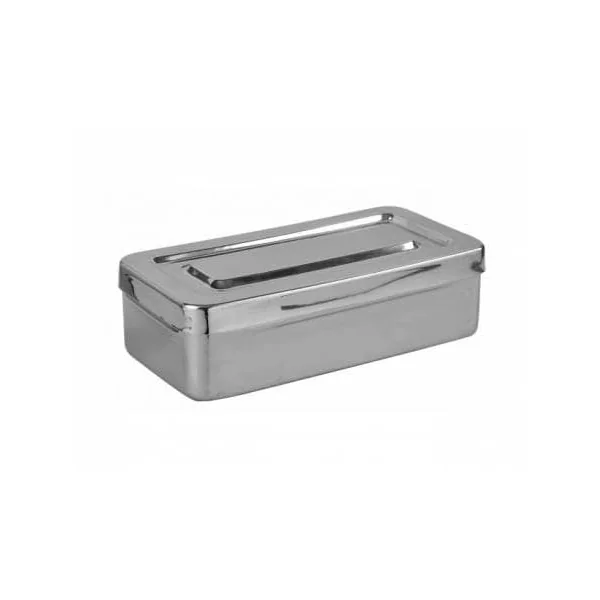 Boîte inox pour les instruments médicaux