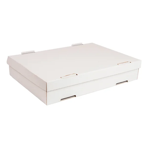 BOÎTES À PTES 348 G/M2 40x30x8 CM BLANC CARTON (50 UNITÉ) - Garcia de Pou