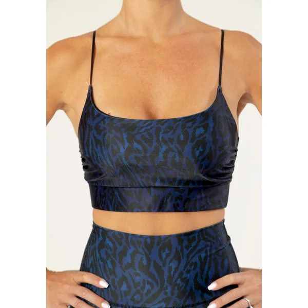 BRASSIÈRE MONA Chakra bleue électrique
