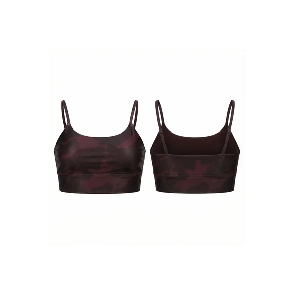 Brassière MONA Motif animalier - Bordeaux