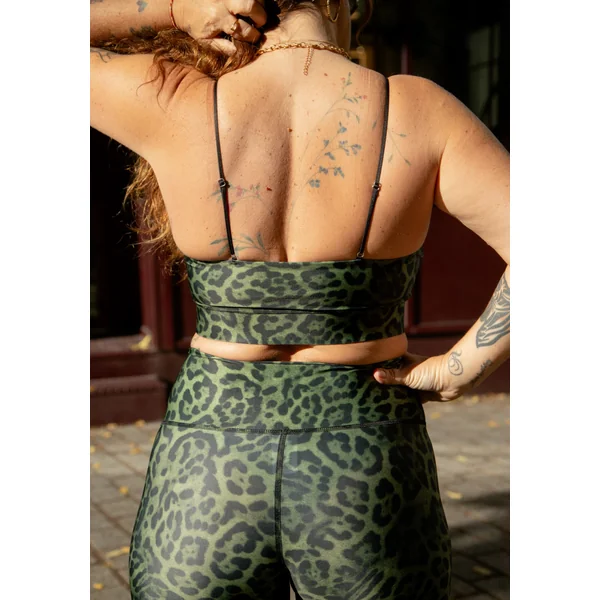 BRASSIÈRE MONA Panthère Kaki