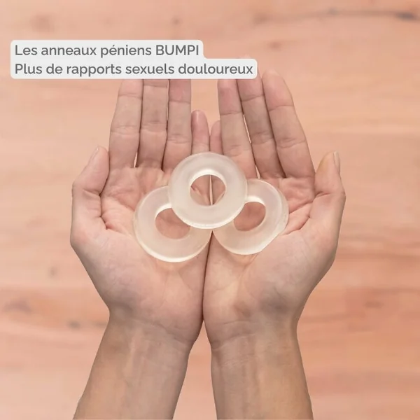 BUMPI : Anneaux péniens pour le confort sexuel