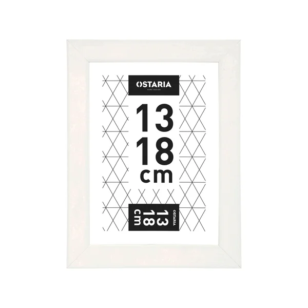 Cadre photo PAOLA blanc 13x18cm