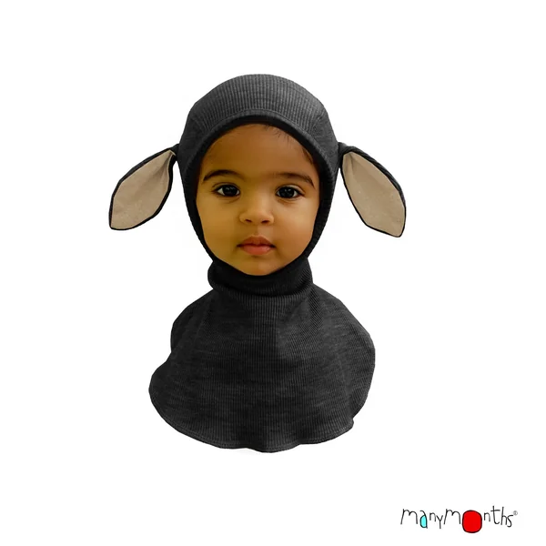 Cagoule petit agneau ManyMonths - Cagoule "Lambies" évolutive avec oreilles – Nouveauté 2025/26