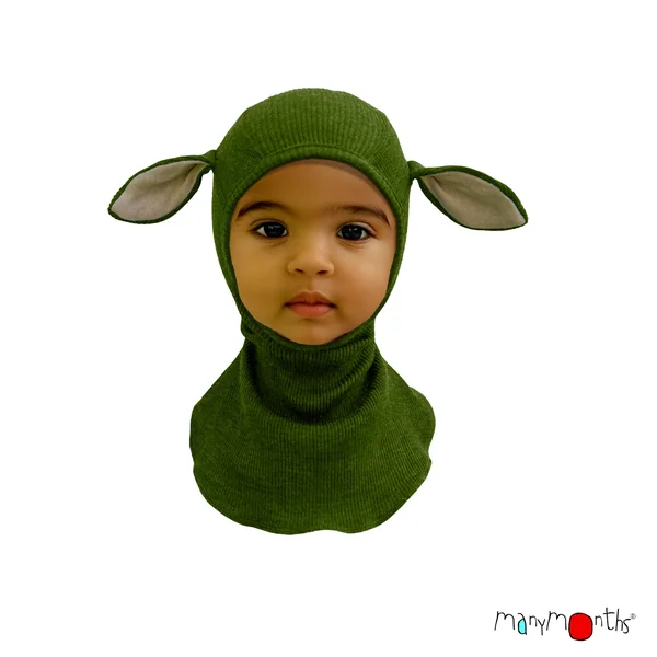 Cagoule petit agneau ManyMonths - Cagoule "Lambies" évolutive avec oreilles – Nouveauté 2025/26