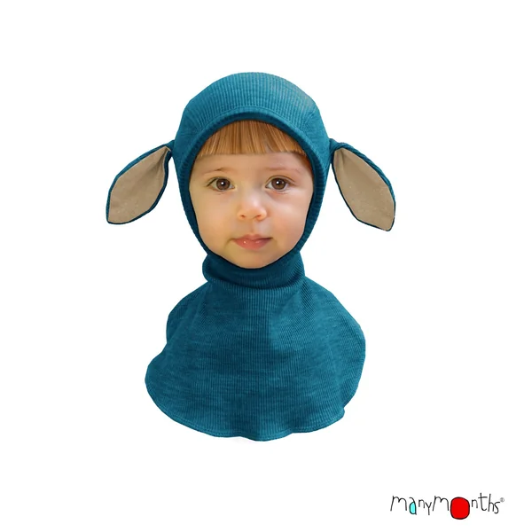 Cagoule petit agneau ManyMonths - Cagoule "Lambies" évolutive avec oreilles – Nouveauté 2025/26