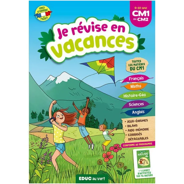 Cahier de Vacances - Je révise en vacances - du CM1 au CM2