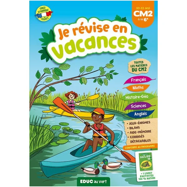 Cahier de Vacances -Je révise en vacances - du CM2 à la 6e