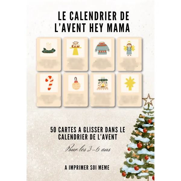 Calendrier de l'Avent Digital 3-6 Ans : Idées Cadeaux & Activités Famille | Zénitude Maman