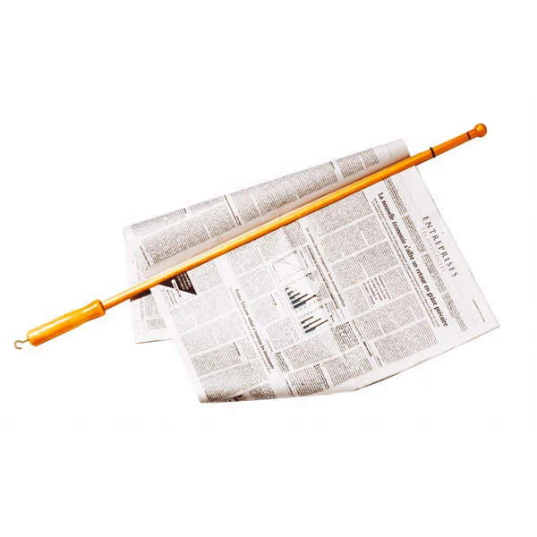 CANNE À JOURNAUX 81 CM NATUREL BOIS (1 UNITÉ) - Garcia de Pou