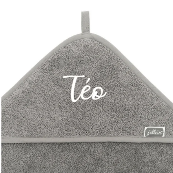 Cape de bain gris