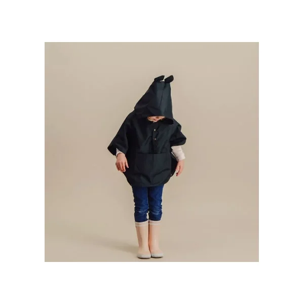 Cape de pluie enfant JOEY Paris - Poncho à capuche avec oreilles