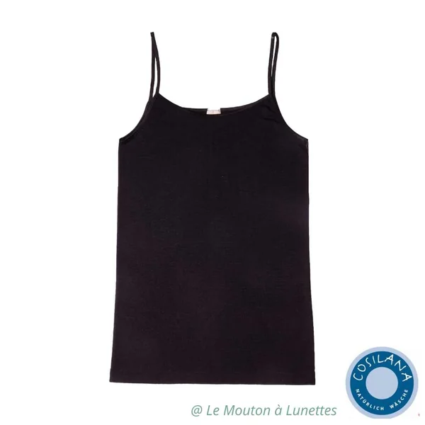 Caraco en laine mérinos bio et soie pour femme - COSILANA