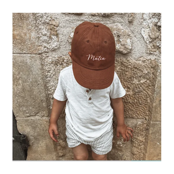 Casquette enfant personnalisée (2 coloris, 2 tailles)