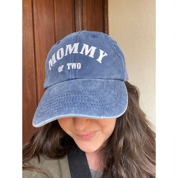 Casquette personnalisée pour Maman & Papa – Pour les super parents, personnalisable avec initiales et nombre d'enfants