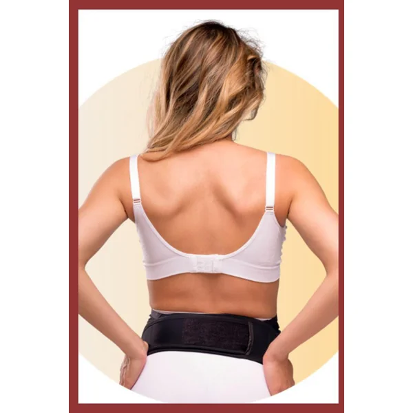 Ceinture Grossesse ventrale ajustable - Noir