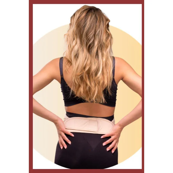 Ceinture Grossesse ventrale ajustable - Nude