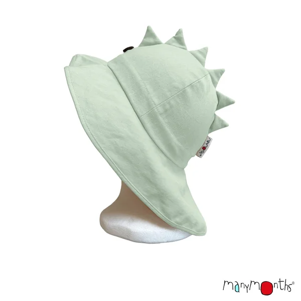 Chapeau de soleil DINO - Chapeau évolutif ManyMonths chanvre et coton bio - Nouveauté 2026