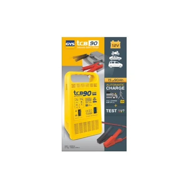 Chargeur TCB 90 automatic 12V