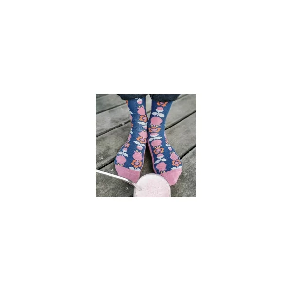 Chaussettes "tulipes" en coton bio - pointures 19 à 34 - Fräulein Prusselise