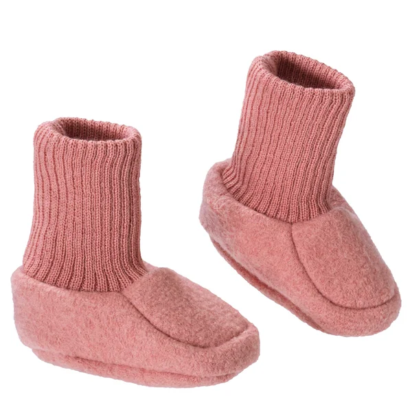 Chaussons bébé en laine bouillie bio - Nouveauté DISANA