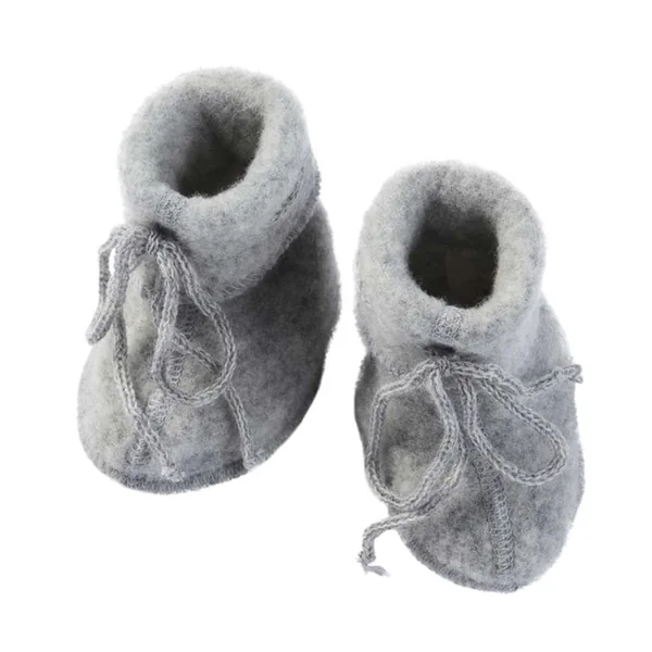 Chaussons bébé en laine polaire bio - Engel Natur