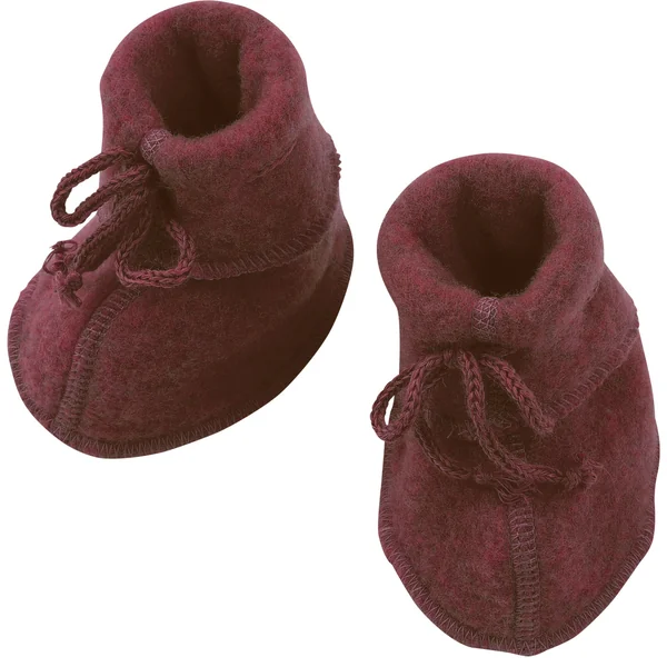 Chaussons bébé en laine polaire bio - Engel Natur