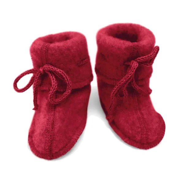 Chaussons bébé en laine polaire bio - Engel Natur