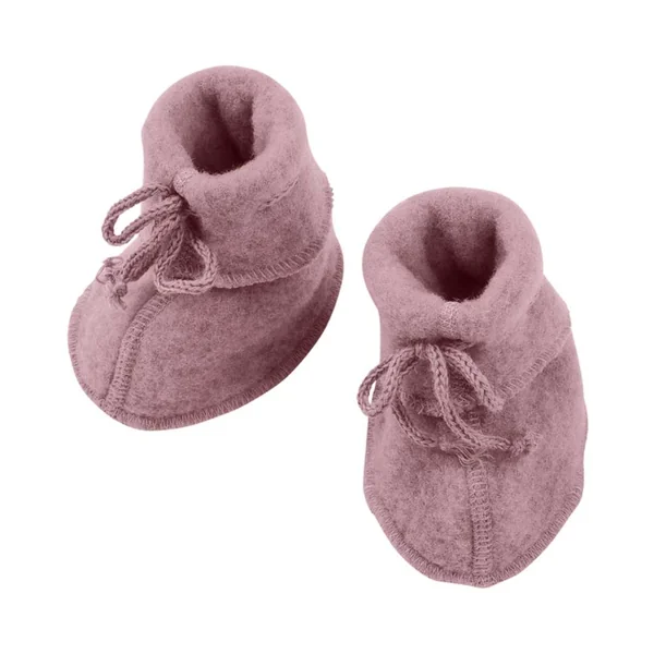 Chaussons bébé en laine polaire bio - Engel Natur