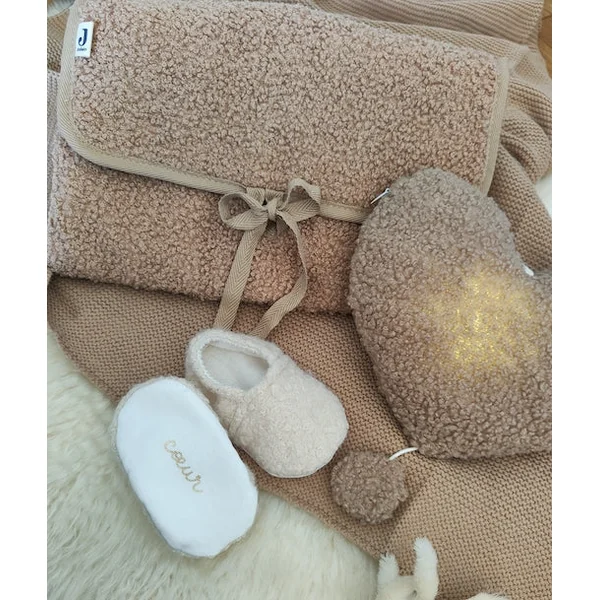 Chaussons moumoute bébé