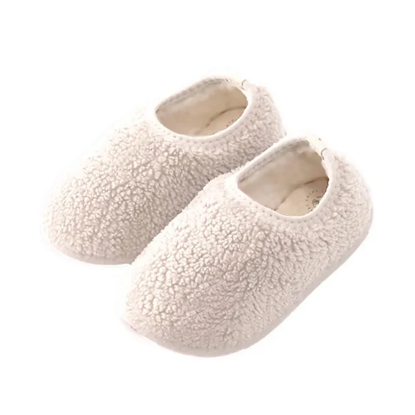 Chaussons moumoute Vanille