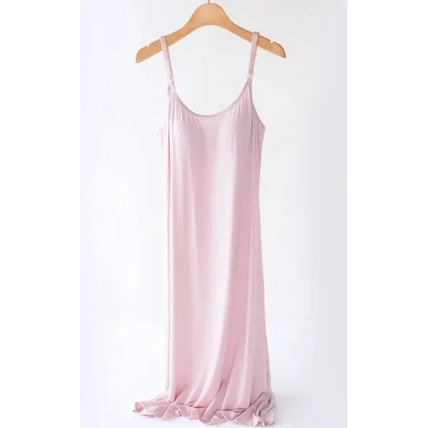 Chemise de Nuit D’Allaitement en Viscose