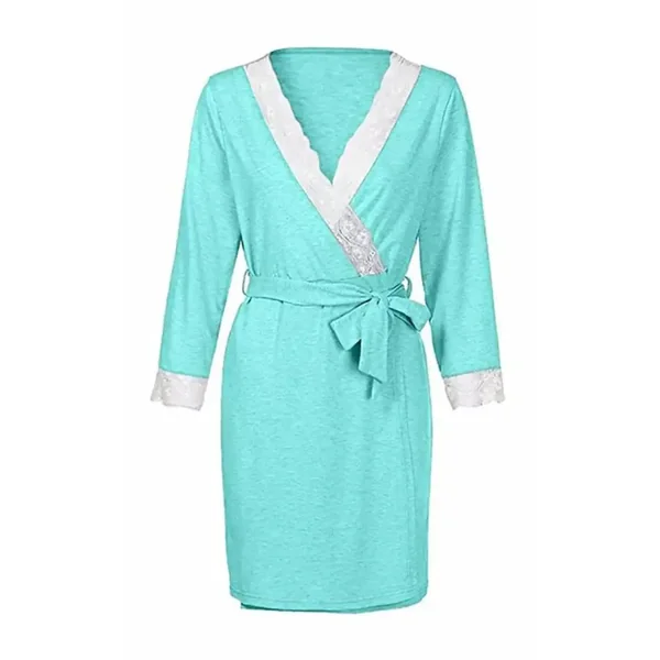 Chemise de Nuit Grossesse en Dentelle