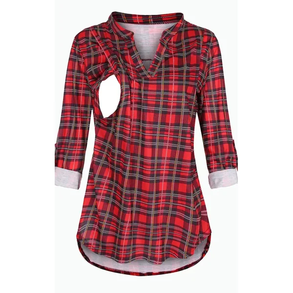 Chemise T-Shirt Allaitement Col V