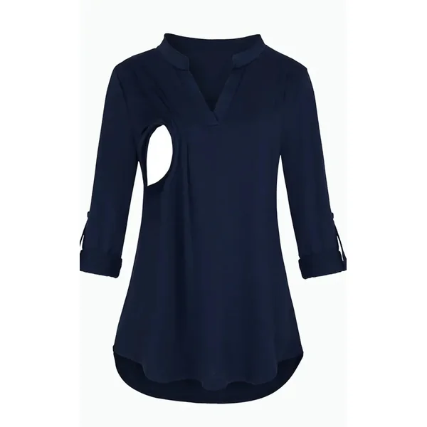 Chemise T-Shirt Allaitement Col V
