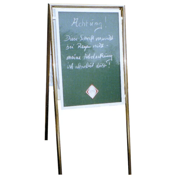 CHEVALET " TABLEAU 150x71 CM DORE ALUMINIUM (1 UNITÉ) - Garcia de Pou
