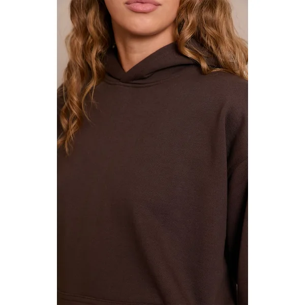 Chocolat Sweat À Casynthétiqueche Plt En Coton Bouclette Épais 440 G/m²