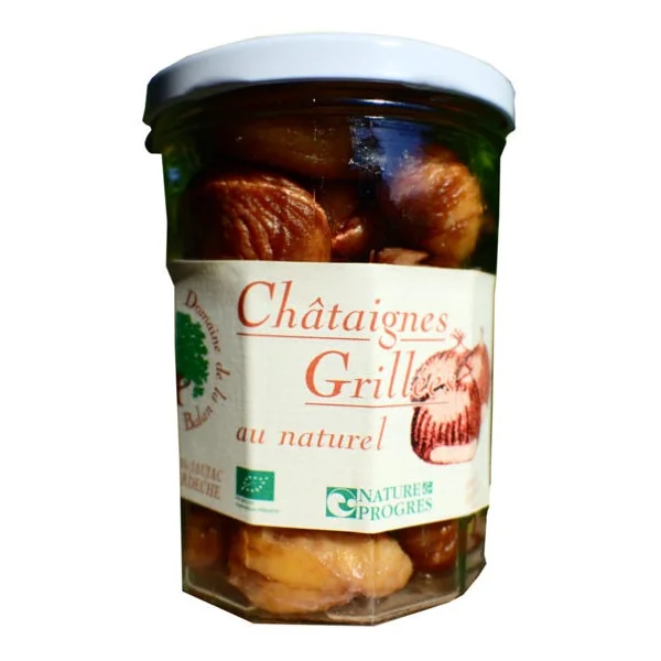 Châtaignes grillées au naturel - 230g